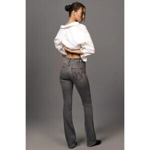 NWT MOTHER The Hustler Heel High-Rise Bootcut Jeans - 25 Petite